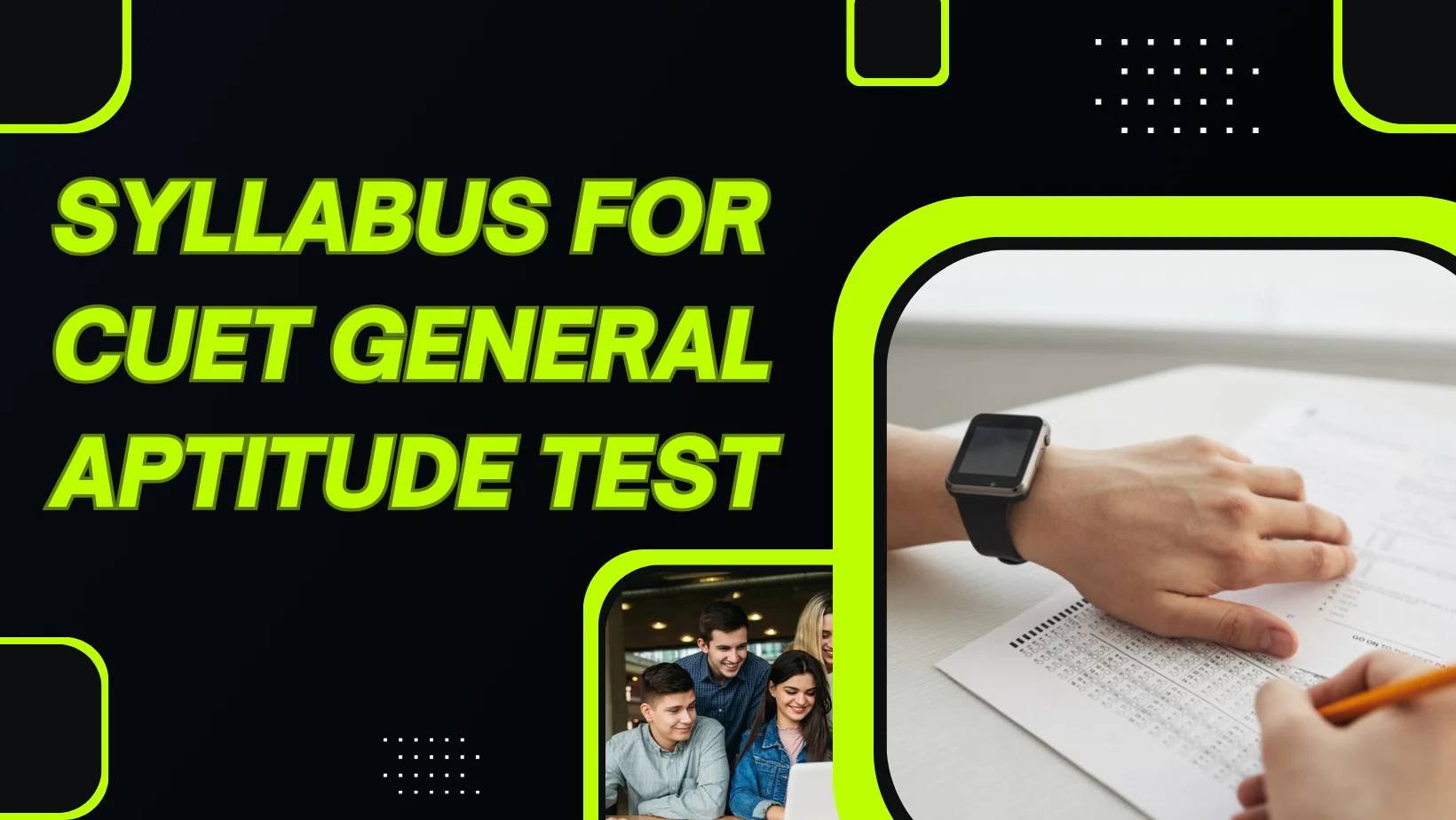 syllabus for CUET