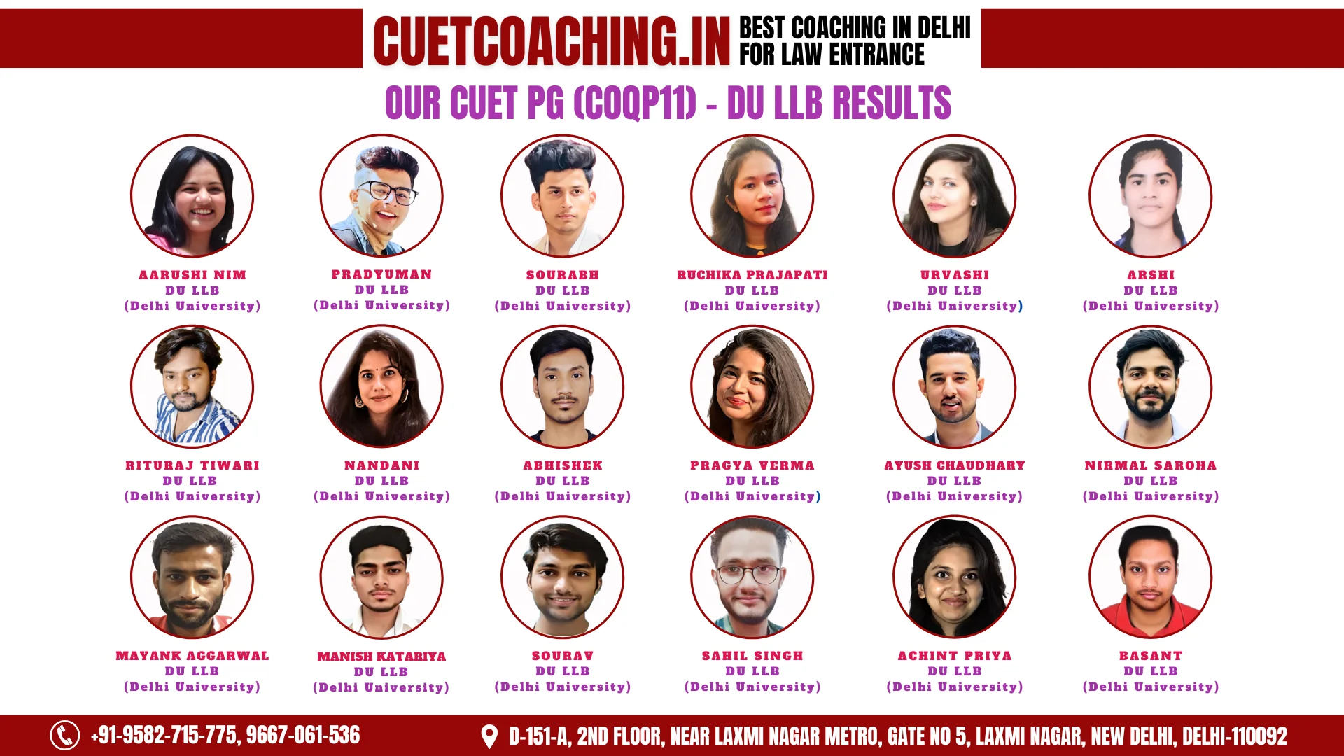 DU LLB Entrance Coaching