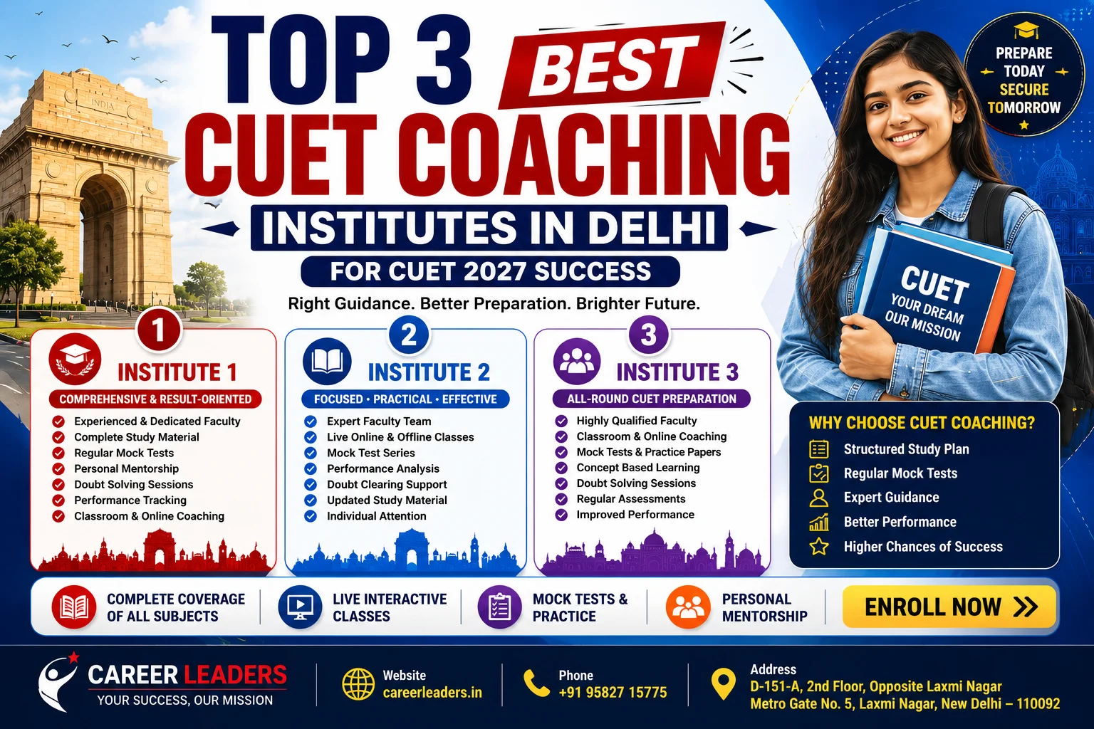 BEST CUET COACHING IN DELHI