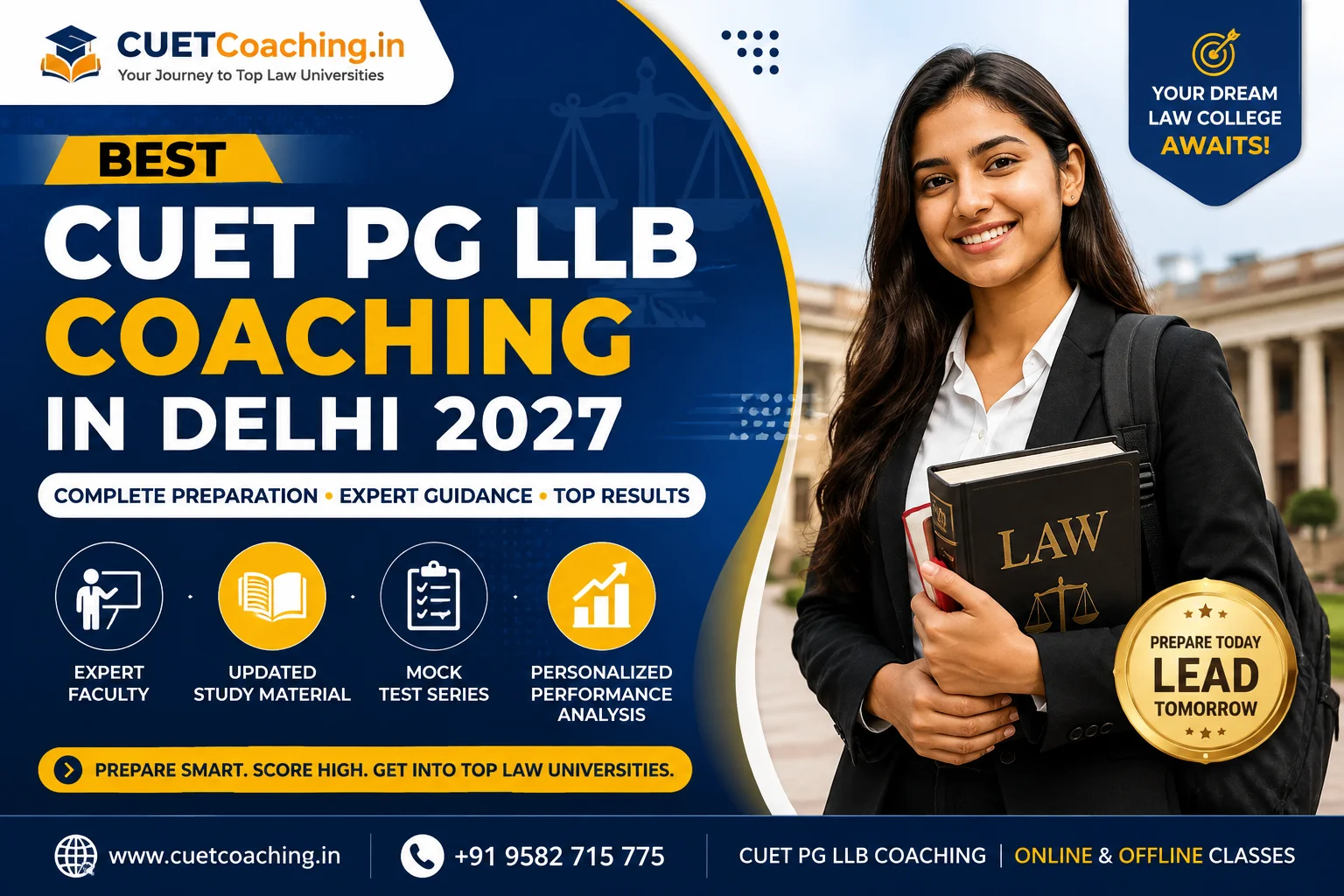 best cuet pg llb coaching